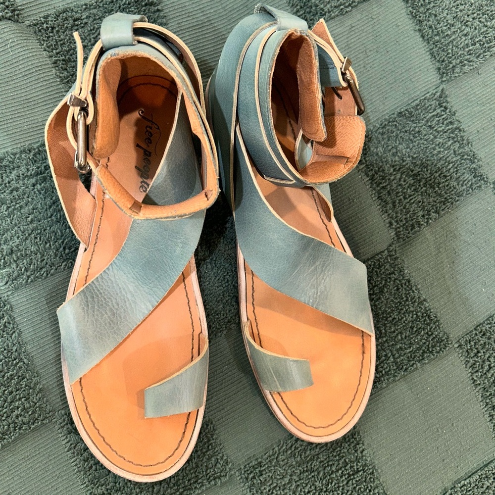 Free People Vale Boot Sandal women’s size 10